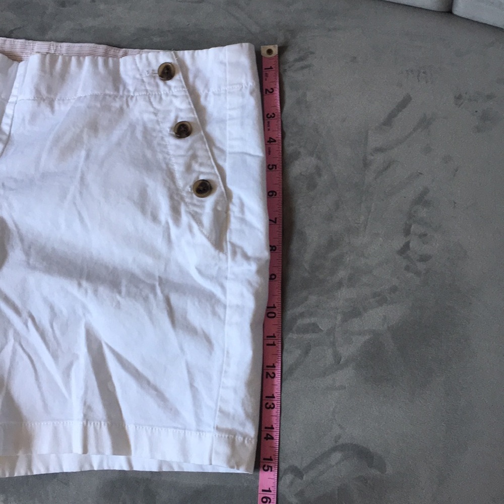 J Crew white cotton shorts - Picture 5 of 7